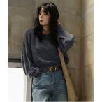 ニット セーター スパンコールラメニット レディース