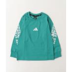 tシャツ アディダス adidas ワーディングパック ルーズフィット シングルジャージー 長袖Tシャツ キッズ 子供服