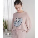 2025秋冬新作 PEANUTSデザインルームウェアトップス レディース