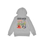 パーカー  TOY MACHINE/トイマシーン BRAIN WASH Paka キッズ パーカー 25A904-43 キッズ 子供服 男の子 女の子