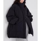 ショッピングダウンコート ダウンコート ダウンジャケット 「forksy.」「撥水加工」ビッグドロスト付きハイネックモンスター中綿コート レディース