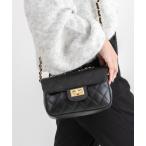 ショルダーバッグ バッグ 「andrea cardone/アンドレアカルドネ」キルティング レザー チェーン ショルダーバッグ イタリア製 レディース