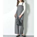 ワンピース ストレッチツイルオールインワン