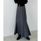 スカート マチ付きマーメイドスカート
