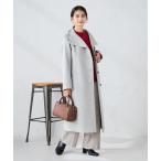 コート アウター 「2WAY」折り返しラペルロングコート レディース