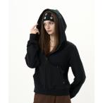 パーカー Patchwork logo zip hoodie/パッチワークロゴジップフーディー レディース