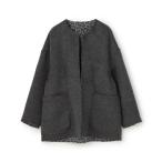 ショッピングアニマル ノーカラーコート コート アニマルリバー 2-wayリバーコート レディース