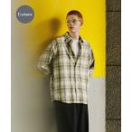 ショッピングOUTDOOR シャツ 「別注」OUTDOOR EXCHANGE×URBAN RESEARCH　シャギーチェックシャツ メンズ