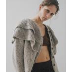 ショッピングフリル ニット セーター frill frill knit cardigan レディース