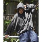 ショッピングパーカ パーカー 限定展開 CHOW DOWN/チャウダウン スーパーワイドシルエット ワンポイント刺繍 プルオーバー パーカー メンズ