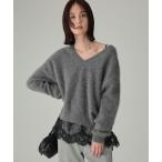 ニット セーター FOXカシミヤ2WAY