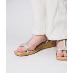 [GAIMO] каблук сандалии 37 серебряный женский 