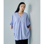 [LEPSIM] короткий рукав туника FREE light purple женский 