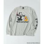 tシャツ フィリックス・ザ・キャット × relume プリント ロング Tシャツ メンズ