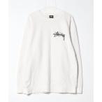 ショッピングstussy 「STUSSY」 ワンポイントスウェットカットソー M ホワイト メンズ