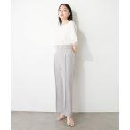 「natural couture」 ブーツカットパンツ MEDIUM ライトグレー レディース