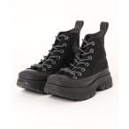 「CONVERSE」 ハイカットスニーカー「X-girlコラボ」 23.5cm ブラック レディース