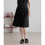 [LOWRYS FARM] Denim шорты LARGE оттенок черного прочее женский 