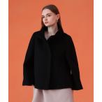 ジャケット テーラードジャケット ウールビーバーショートコート レディース