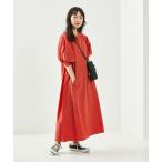 「FREAK'S STORE」 「THOUSAND MILE」半袖ワンピース フリ- レンガ レディース