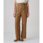 パンツ マットクロスワイドパンツ レディース