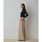 パンツ タックワイドパンツ レディース
