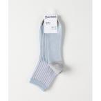 靴下 「BASIC SOCKS」ブロックカラークォーターソックス メンズ