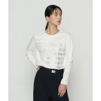 ショッピングコムサ tシャツ スーピマバイオシルスムース パーパスT レディース