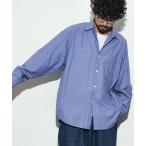 ショッピングシャツ シャツ HINSON/ヒンソン レギュラーカラー ブロード ロングスリーブ ストライプシャツ メンズ