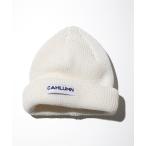 ショッピングニット帽 ニット帽 ニットキャップ CAHLUMN/カウラム Straw Yarn Roll Knit Cap/ストローヤーン ロールニットキャップ メンズ レ