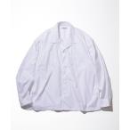 ショッピングポケット シャツ CAHLUMN/カウラム Magazine Pocket Broadcloth Open Collar Shirt/マガジンポケット ブロード