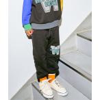 ショッピングサルエル パンツ 「ジュニア対応」カラバリグラフィックパンツ キッズ 子供服 男の子 女の子