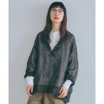 ブラウス シャツ ドライガーゼヘンリーネックブラウス レディース