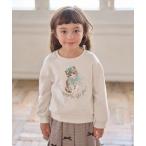 ショッピングトレーナー トレーナー  ネコプリント トレーニャー キッズ 子供服 女の子