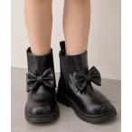 ブーツ リボンサイドゴアブーツ キッズ 子供 女の子