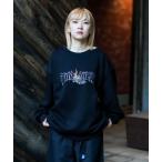トレーナー スウェット 「THRASHER /スラッシャー」裏起毛 プリントトレーナ− クルーネック ヘビースウェット メンズ レディース