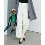 パンツ 裏起毛ワイドパンツ レディース