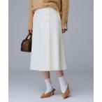スカート ミルドスムースフレアスカート