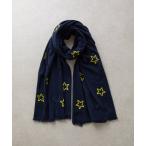 ストール マフラー 「CITRUS」星柄刺繍ストール レディース