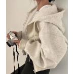 パーカー ボリュームスリーブショ