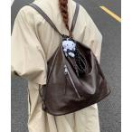 ショッピング2way ショルダーバッグ バッグ 2WAYファスナーショルダーバッグ/リュック/A4サイズ対応 レディース