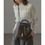 ショルダーバッグ バッグ 「AULENTTI」2way padlock キーチャーム付 ショルダーバッグ ハンドバッグ EL-SC956-DO レディ