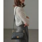 ショルダーバッグ バッグ 「AULENTTI」2way チェーン付 金具ショルダーバッグ DI-3811-DO レディース