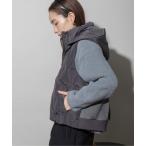 ベスト ジレ ニューキルト×ボンディング　ドッキングベスト レディース