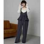 サロペット オーバーオール Frill Camisole Jumpsuit / フリルキャミソールジャンプスーツ レディース