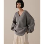 ニット セーター アゼＶチュニックニット  605701 レディース