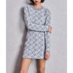 ワンピース GYDA pattern プチハイニットワンピース