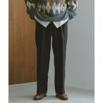  слаксы tsu il / one tuck широкий конический слаксы мужской 