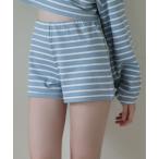 ショッピングショートパンツ パンツ 「Seemi.」ボーダーショートパンツ レディース