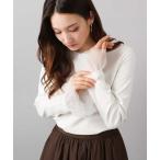 tシャツ 袖口チュールデザイン インナーカットソー/洗える レディース